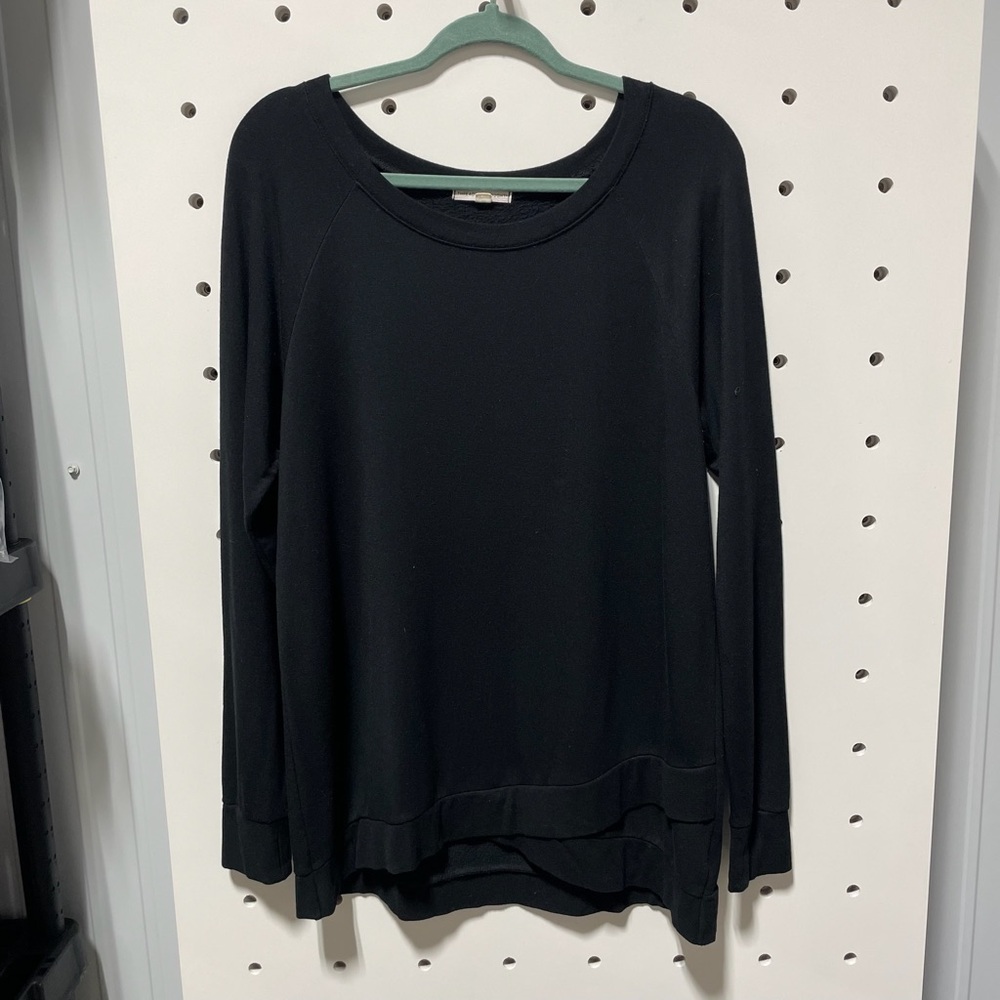 Threads 4 Thought Black Long Sleeve Pullover Sweatshirt - Women's Size M